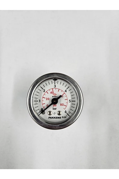 ÇAP 40 PANO TİP 6 BAR KURU MANOMETRE - PAKKENS