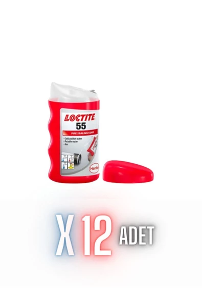 Loctite 55 - 160mt Boru Dişli Sızdırmazlık Silikon Ip 12 Adet