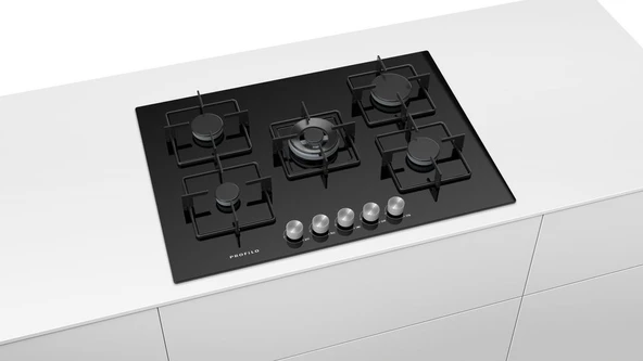 Profilo ON27Q6O12D Wok Gözlü Siyah Ankastre Ocak - 2