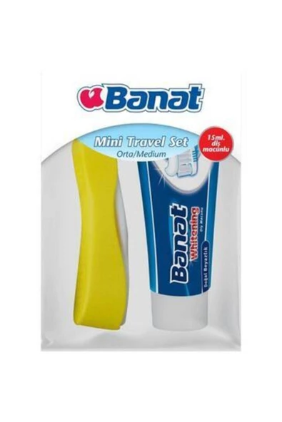 Banat Mini Travel Set - Diş Macunu Hediyeli