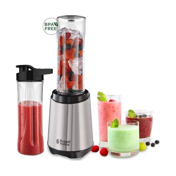 Russell Hobbs 23470-56 Mix Go 300 W Çelik Blender - 2
