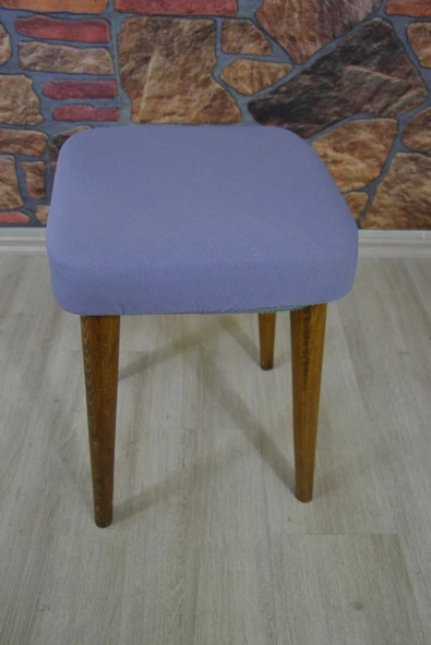 kılıfteks  Lakos Bambu Kare Tabure Kııfı - Resim 3