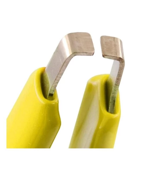 Entegre Sökücü Cımbız Sarı U Tip İzoleli Tweezers 105 mm - 2