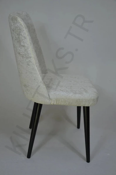 kılıfteks  Büyük Oval Sandalye Kılıfı Kadife Kumaş - 2