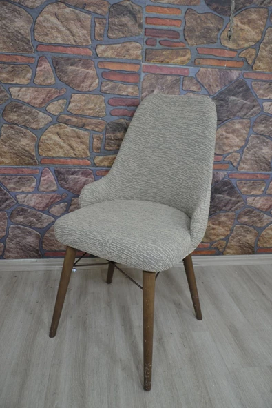 kılıfteks  Kollu Sandalye Kılıfı Jakar Kahve - 5
