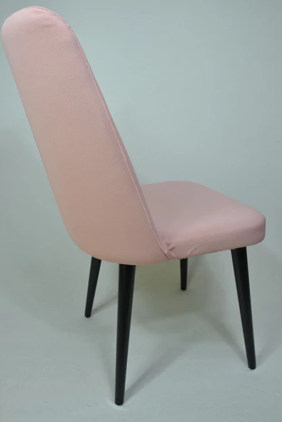 kılıfteks  Lakos Pembe Oval Sandalye Örtüsü - 3