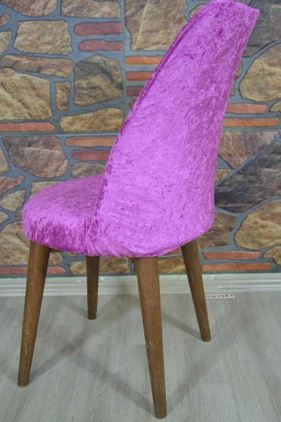 kılıfteks  Sandalye Kılıfı Retro Model Kadife Kumsş - 4