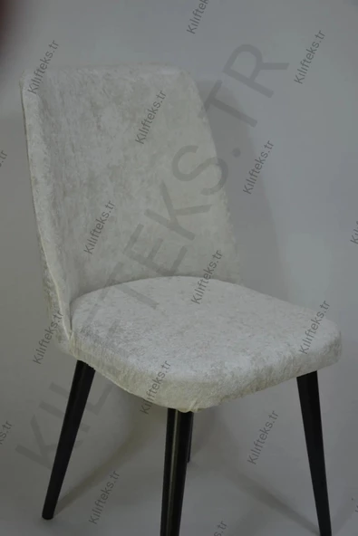 kılıfteks  Büyük Oval Sandalye Kılıfı Kadife Kumaş