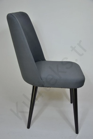 kılıfteks  Oval Sandalye Kılıfı (color: Anthracite ) - 5