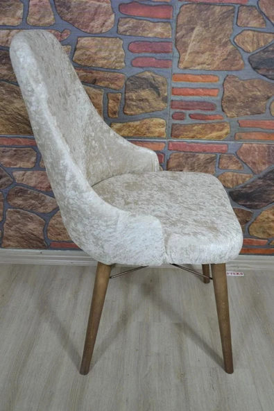 kılıfteks  Kollu Sandalye Kılıfı Kadife Kumaş - 2