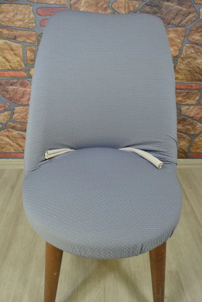 kılıfteks  Retro Oval Sandalye Kılıfı - Resim 2