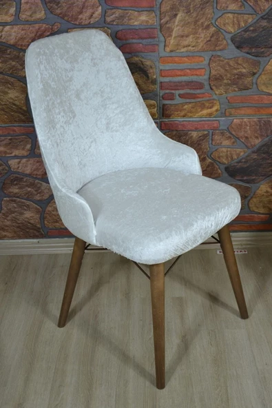 kılıfteks  Oval Sandalye Kılıfı Takılmı 4 Sandalye 1 Adet Puf Kılıfı - Resim 4