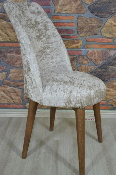 kılıfteks  Retro Sandalye Kılıfı Kadife Kumaş - 2