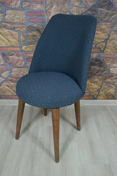 kılıfteks  Retro Sandalye Kılıfı Saçaklı Bambu Kumaş - Resim 5