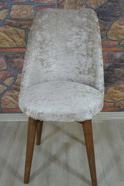 kılıfteks  Retro Sandalye Kılıfı Kadife Kumaş - 5