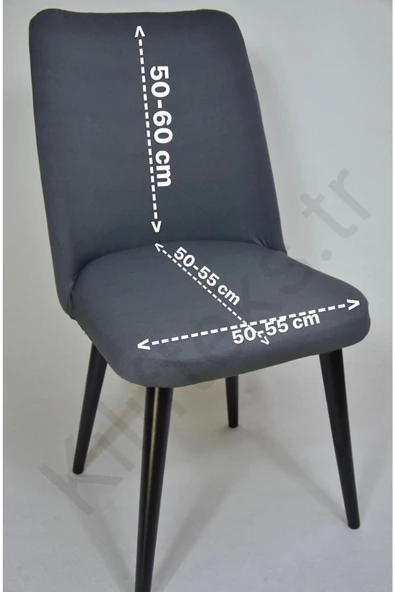 kılıfteks  Buyuk Oval Sandalye Örtüsü Pıtıkare Kumaş - Resim 3