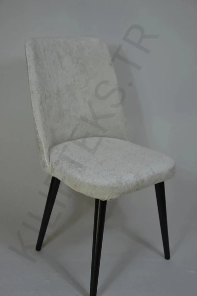 kılıfteks  Büyük Oval Sandalye Kılıfı Kadife Kumaş - 5