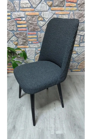 kılıfteks  Jakar Kumaş Büyük Oval Sandalye Kılıfı - 4