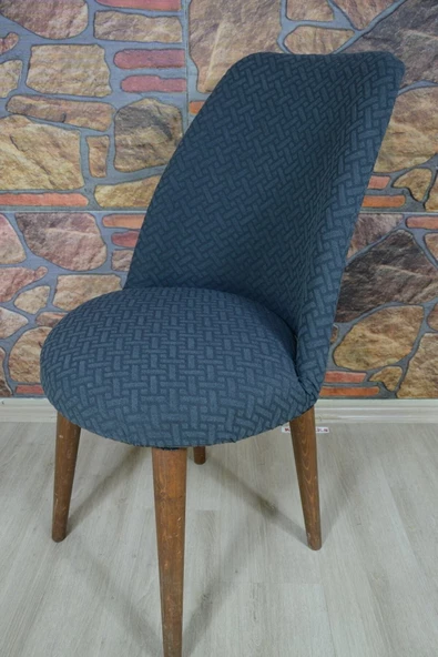 kılıfteks  Retro Sandalye Kılıfı Saçaklı Bambu Kumaş ürün görseli 1