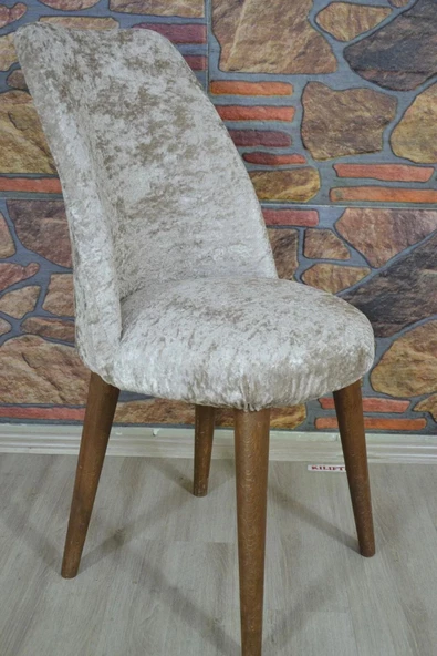 kılıfteks  Retro Sandalye Kılıfı Kadife Kumaş