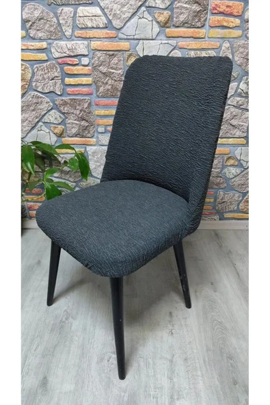 kılıfteks  Jakar Kumaş Büyük Oval Sandalye Kılıfı - 2