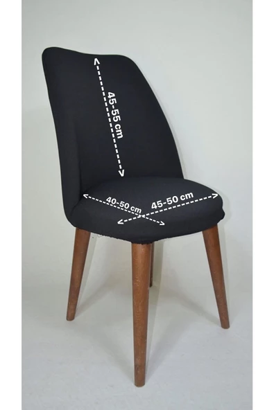 kılıfteks  Retro Oval Sandalye Kılıfı - Resim 3