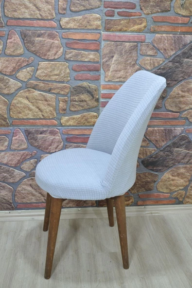 kılıfteks  Retro Sandalye Kılıfı Pıtı Kare - 5