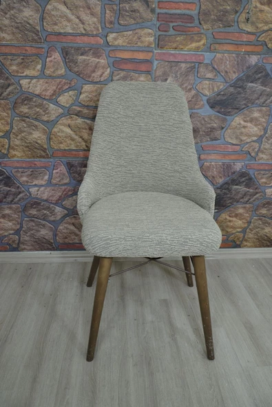 kılıfteks  Kollu Sandalye Kılıfı Jakar Kahve - 3