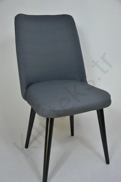 kılıfteks  Oval Sandalye Kılıfı (color: Anthracite ) - 2