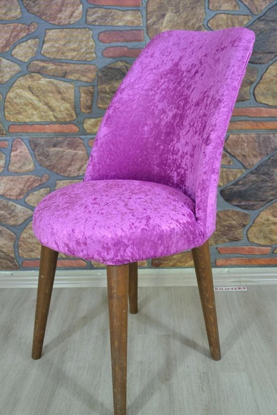 kılıfteks  Sandalye Kılıfı Retro Model Kadife Kumsş - 1