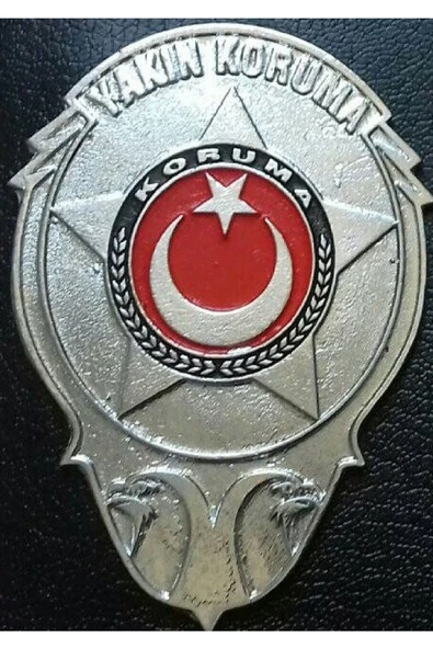 YAKIN KORUMA CÜZDAN ROZETİ SATINAL-SADECE YAKIN KORUMA PERSONELINE SATILIR
