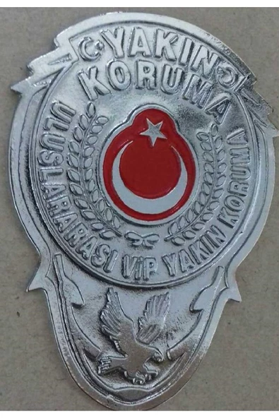 YAKIN KORUMA CÜZDAN ROZETİ SATINAL-SADECE YAKIN KORUMA PERSONELINE SATILIR