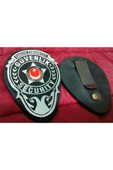 GÜVENLİK SECURİTY KEMER ROZETI SATINAL-SIVILE SATILMAZ.