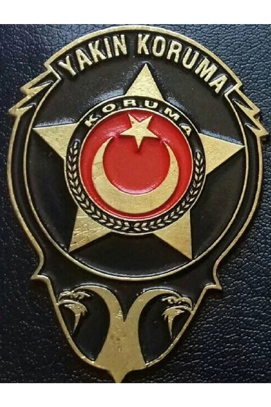 YAKIN KORUMA CÜZDAN ROZETİ SATINAL-SADECE YAKIN KORUMA PERSONELINE SATILIR