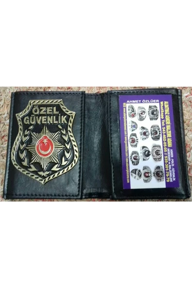 Özel Güvenlik Tesısat Bacak Kılıfı+özel Güvenlik Cüzdanı+ögg Palaska,3ad Ürün Al,sıvıle Satılmaz - 2