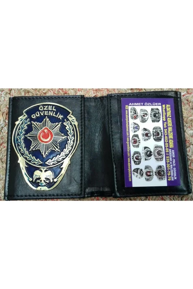 Özel Güvenlik Silahsız Bacak Kılıfı+özel Güvenlik Cüzdanı+ögg Palaska,3ad Ürün Al,sıvıle Satılmaz - 3