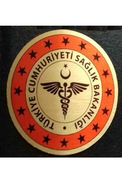 HARIKA TASARIM.SAĞLIK BAKANLIĞI CÜZDAN ROZETİ SATINAL.SADECE KURUM ADRESINE GÖNDERİLİR.