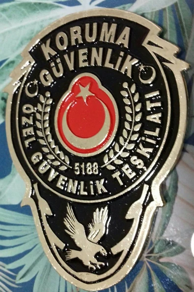 ÖZEL GÜVENLİK CÜZDAN ROZETI SATINAL.SIVILE SATILMAZ.