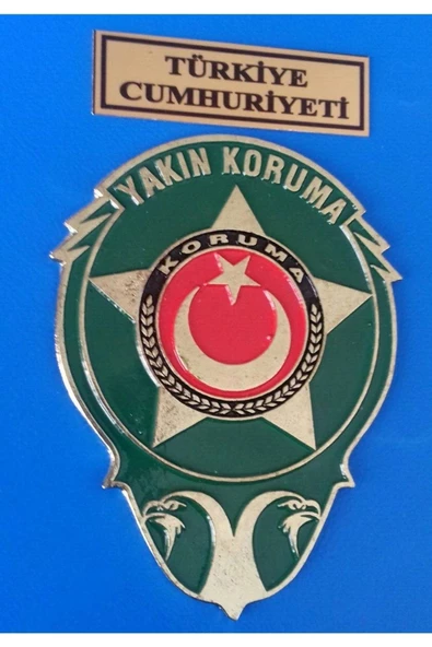YENI MODEL.YAKIN KORUMA CÜZDAN ROZETI AL.SIVILE SATILMAZ.