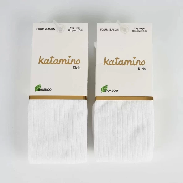 Beyza Kız Bambu Külotlu 1-5 Yaş  Beyaz