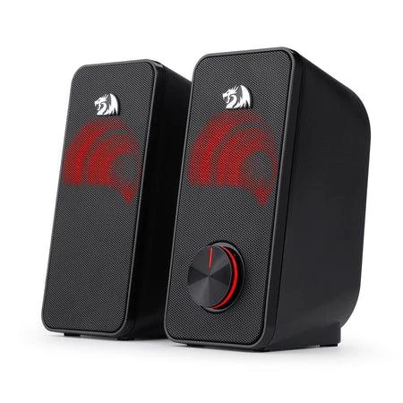 Redragon Stentor GS500 Kırmızı Led Aydınlatmalı 5W x 2 Kablolu 2.0 Stereo Gaming Hoparlör - 4
