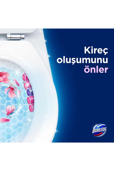 Domestos Tuvalet Bloğu Manolya Buketi 3 x 100 G - Resim 5