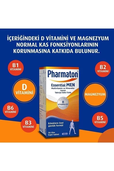 Pharmaton Men & Women 30 Tablet 2'li Paket - Resim 3