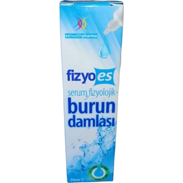 Fizyoes Serum Fizyolojik Damla 20 ml