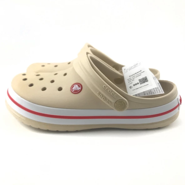 CROCS CROCBAND UNİSEX BEJ TERLİK - 2
