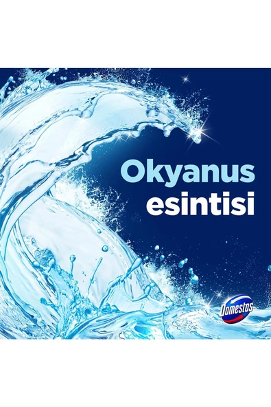 Domestos 5'li Güç Tuvalet Bloğu Okyanus Ferahlığı 3 x 100 G - 4