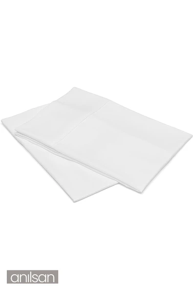 4'lü Beyaz Yastık Kılıfı – 50x70 Cm, %100 Pamuk, Yumuşak Ve Dayanıklı Yastık Kılıfı - 3