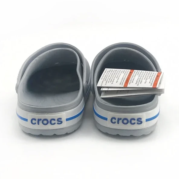 CROCS CROCBAND UNİSEX GRİ MAVİ TERLİK - 3