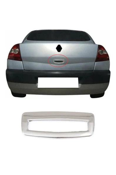Renault Megane 2 Sedan Krom Bagaj Açma 2004-2010 P. Çelik
