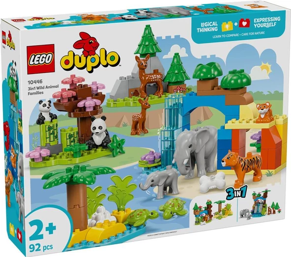 LEGO Duplo 10446 3in1 Wild Animal Families